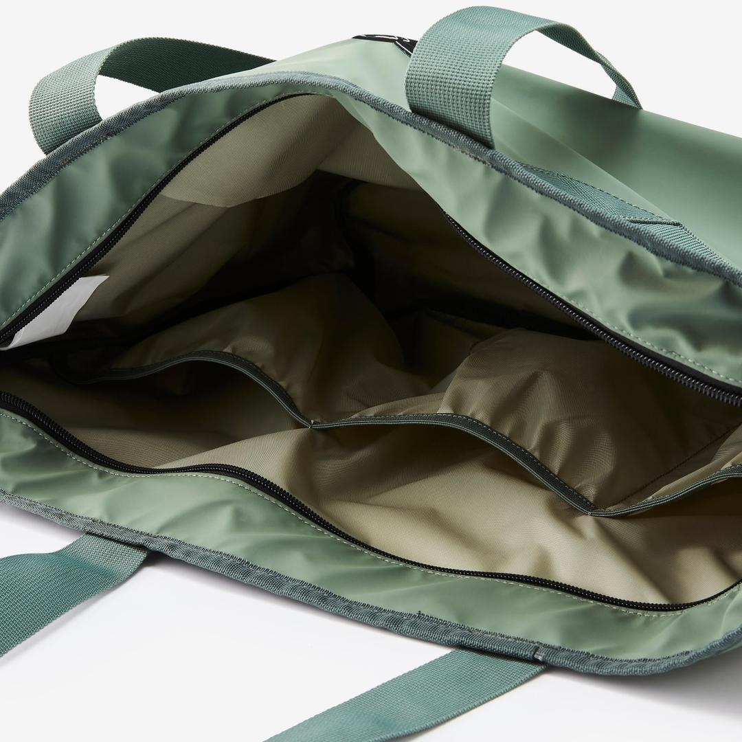 Bolso shopping de Domyos color verde en Decathlon