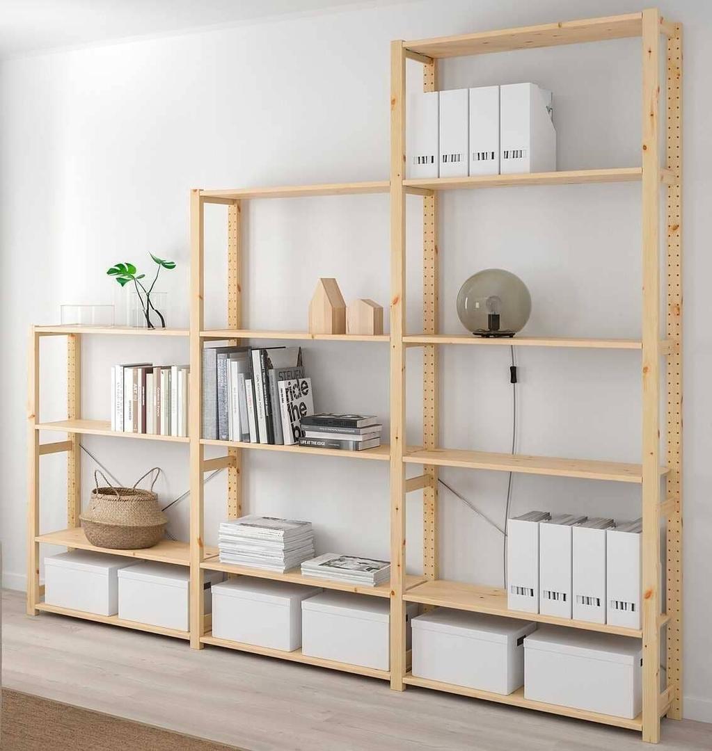 Estantería IVAR Secciones baldas de pino de Ikea