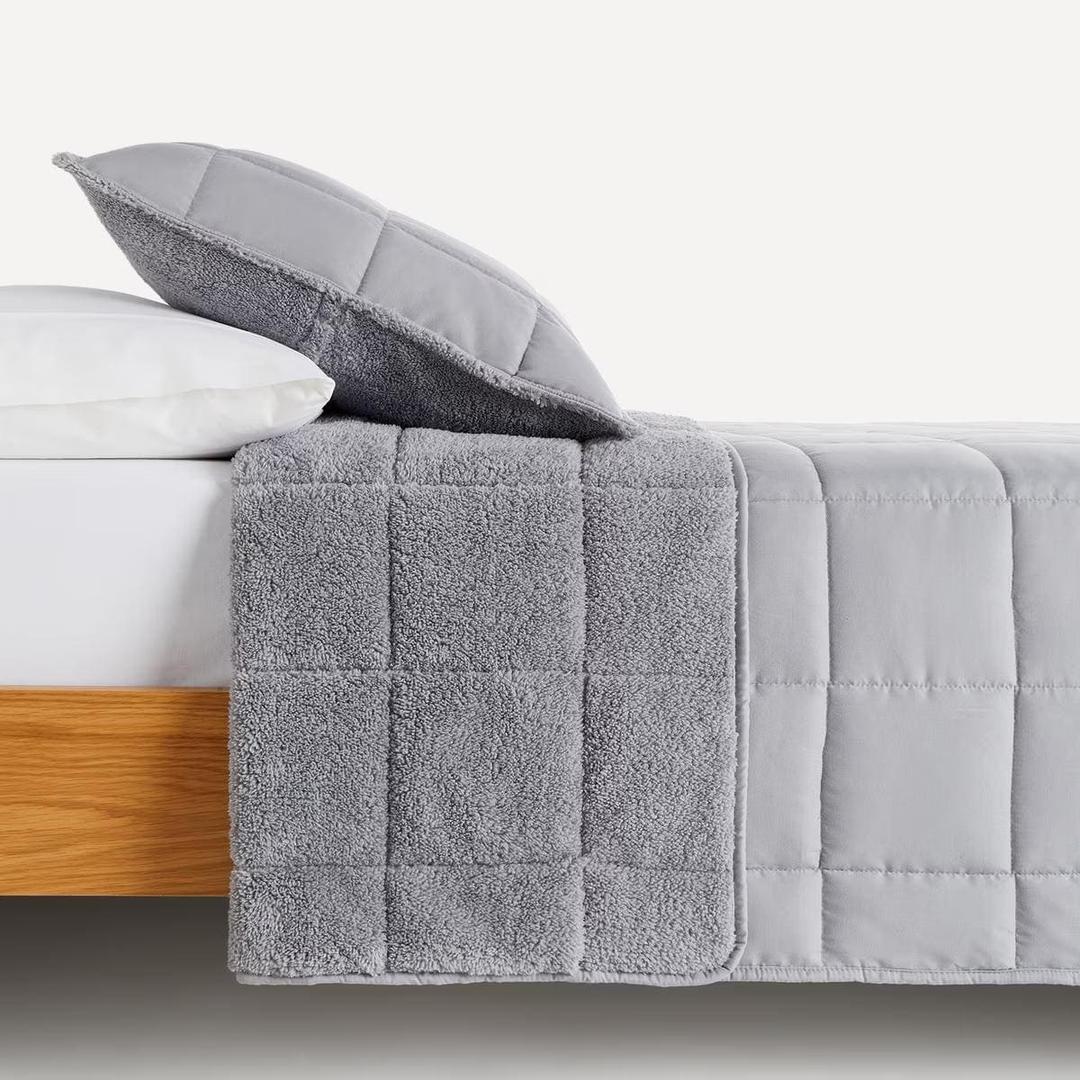 Edredón reversible con funda de cojín Boston Basics