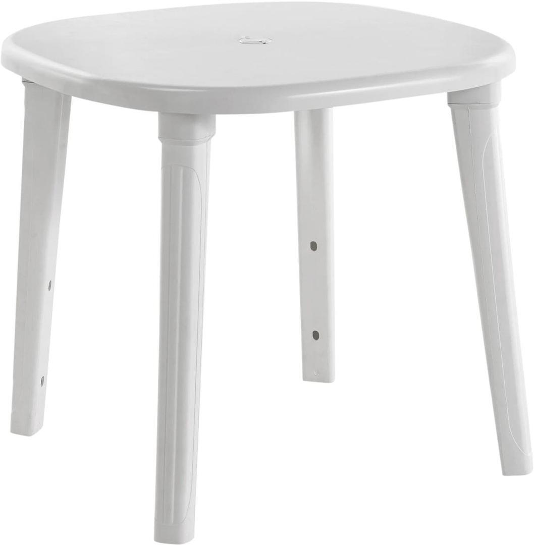 Mesa de jardín de resina Cancún