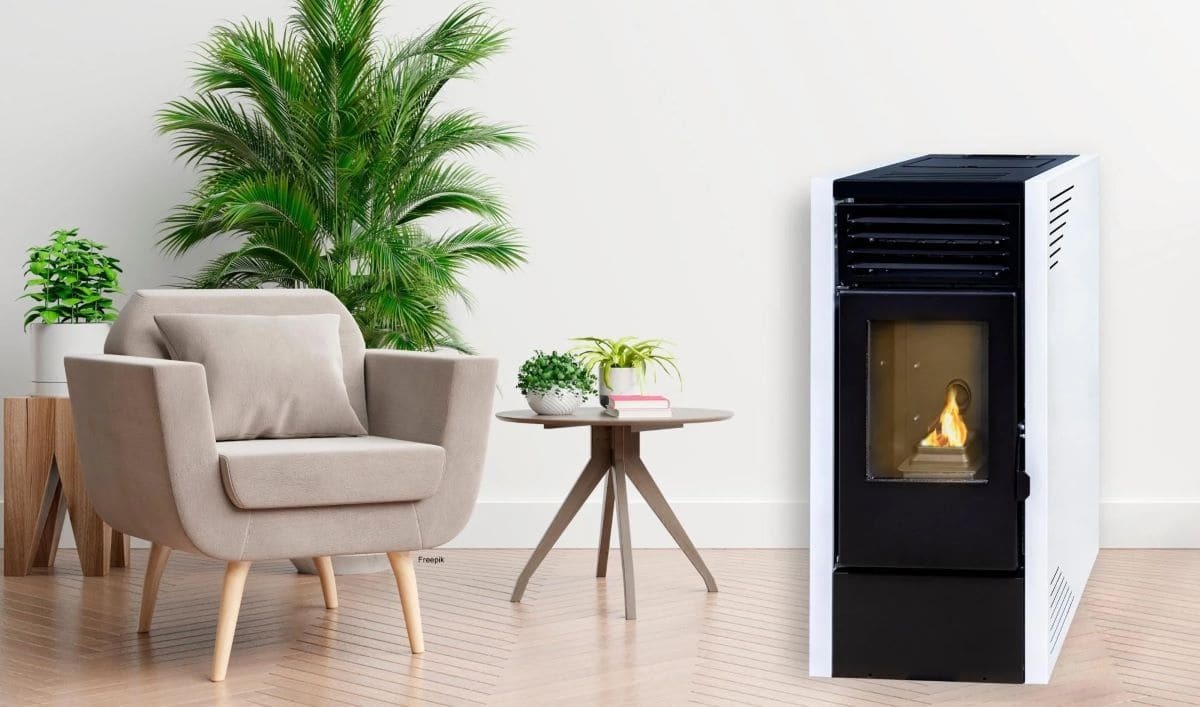 Estufa de pellet Diva de 9kW