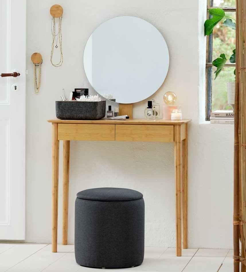 Tocador SAKSILD con espejo bambú de JYSK