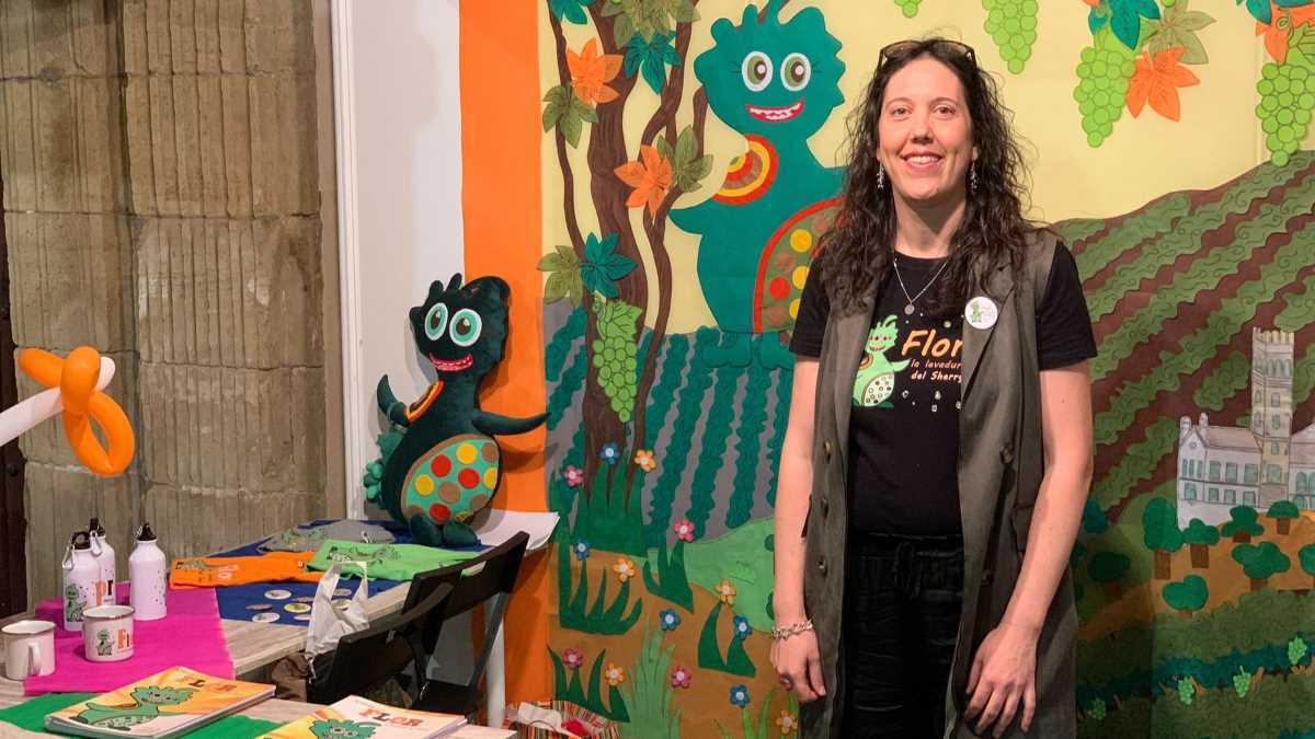 Noelia Herrera en la Feria de la Economía Social 2022