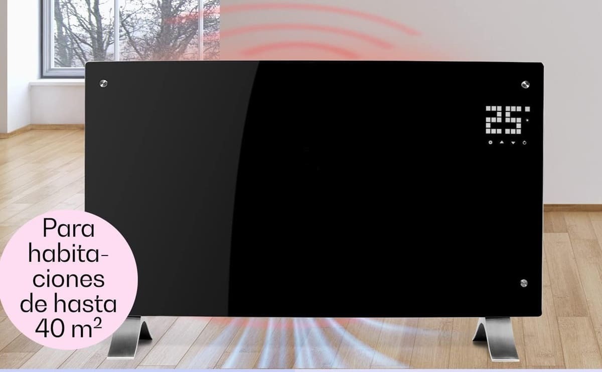 Radiador Klarstein con potencia de 2.000 W en Amazon