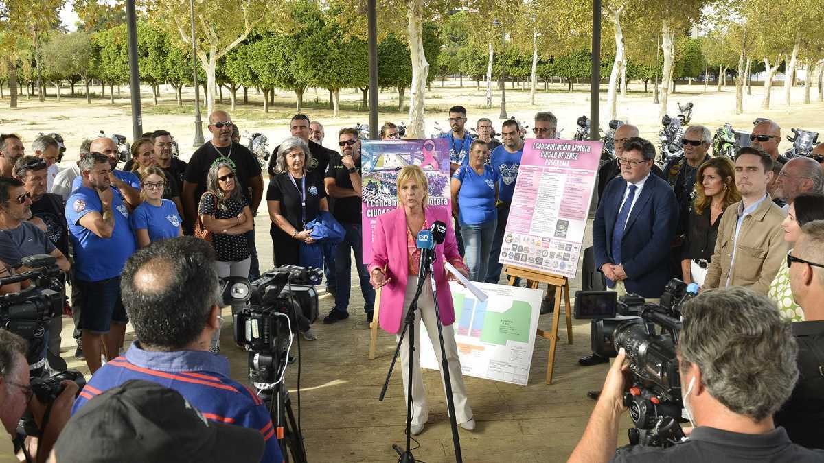 García-Pelayo presenta la I Concentración Motera Ciudad de Jerez