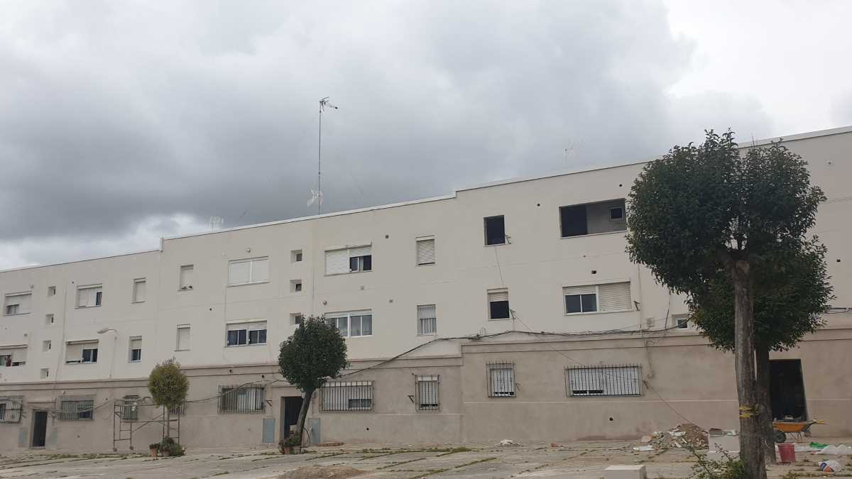 Obras en la barriada La Asunción