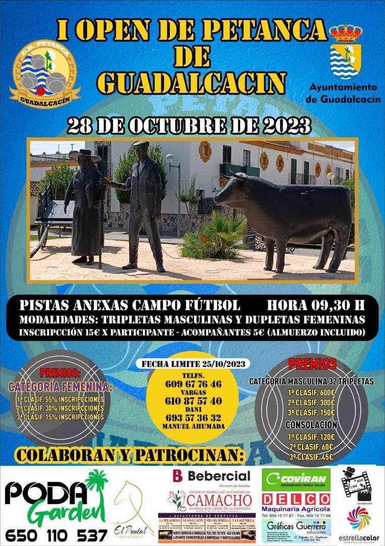 I Open de Petanca de Guadalcacín