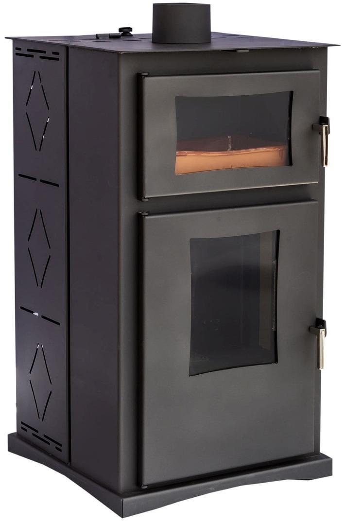 Estufa de pellet con horno Joima Vitta Nature