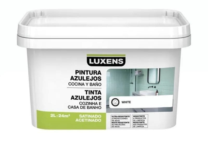 Esmalte para azulejos satinado LUXENS
