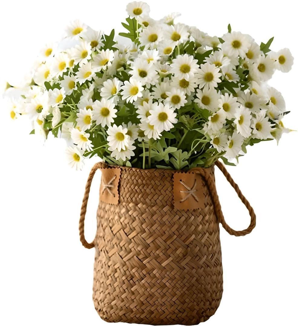 Cesta de almacenamiento tejida