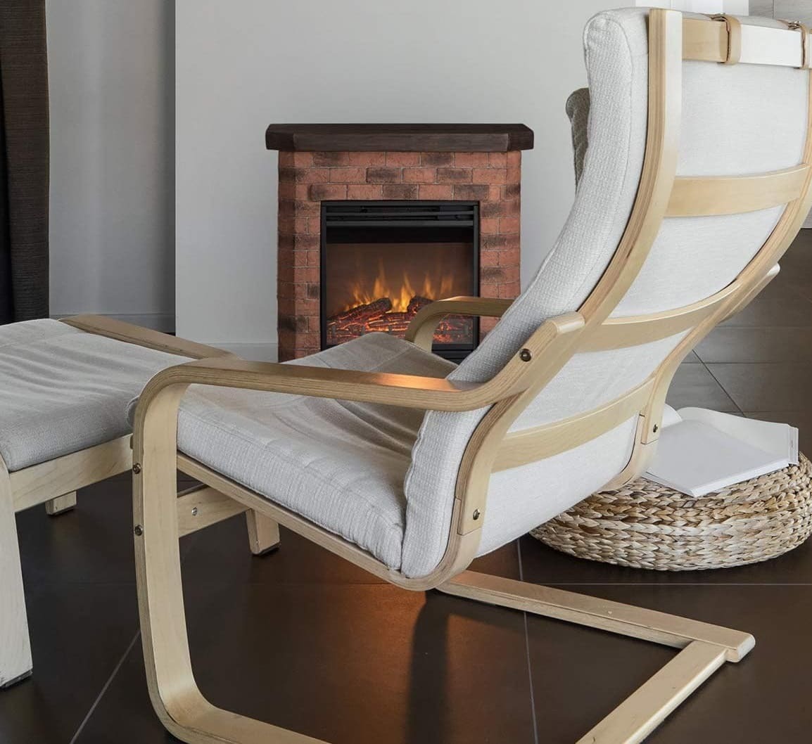 Chimenea eléctrica con efecto llamas de Klarstein en Amazon