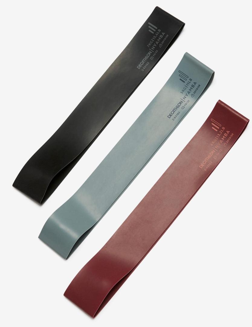 Set de 3 bandas elásticas pequeñas Nyamba