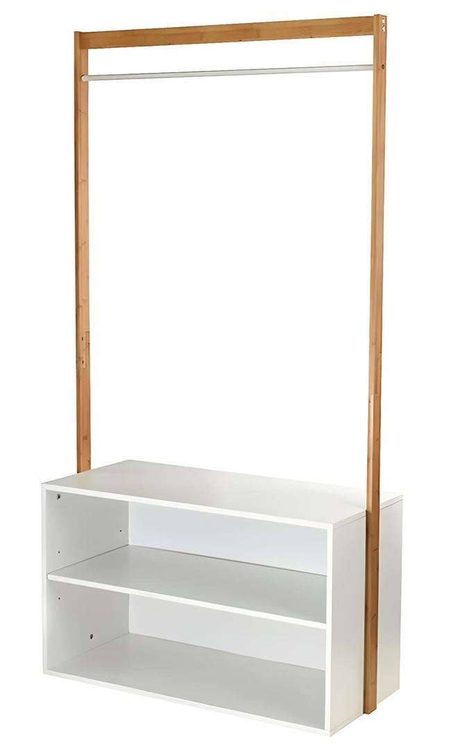 Armario abierto de entrada con almacenaje