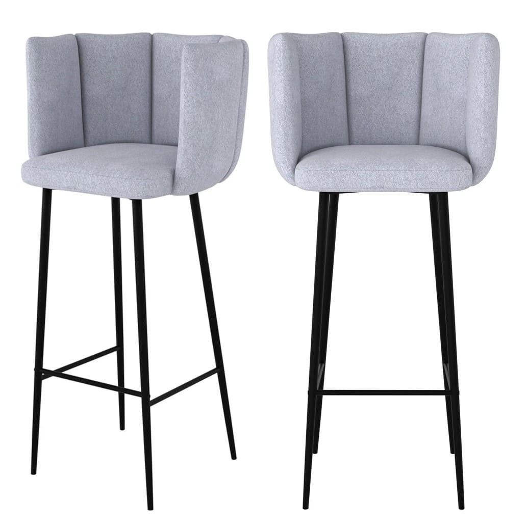 Sillas de bar de terciopelo ROSY