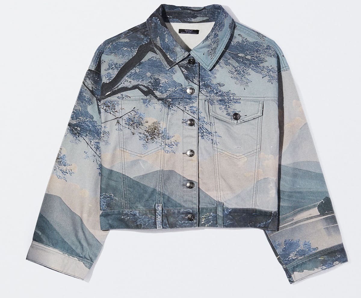 Chaqueta estampada 100 algodón de Parfois