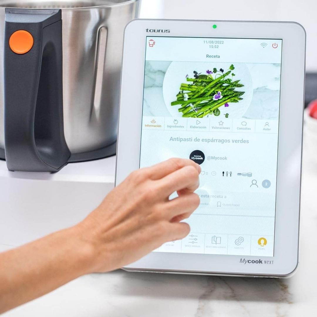 Robot de cocina con wifi y pantalla XXL Taurus Mycook Next en Amazon