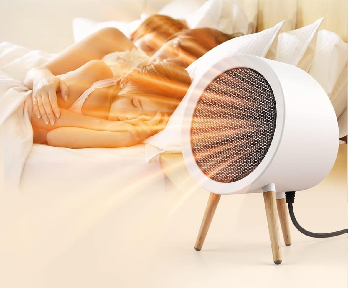 Calefactor moderno de la firma Gaiatop en Amazon