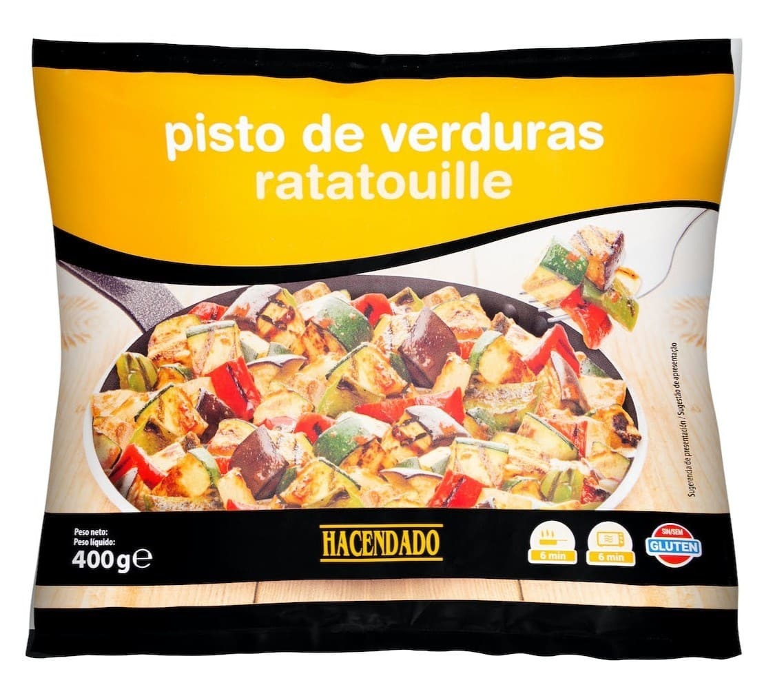 Pisto de verduras Hacendado