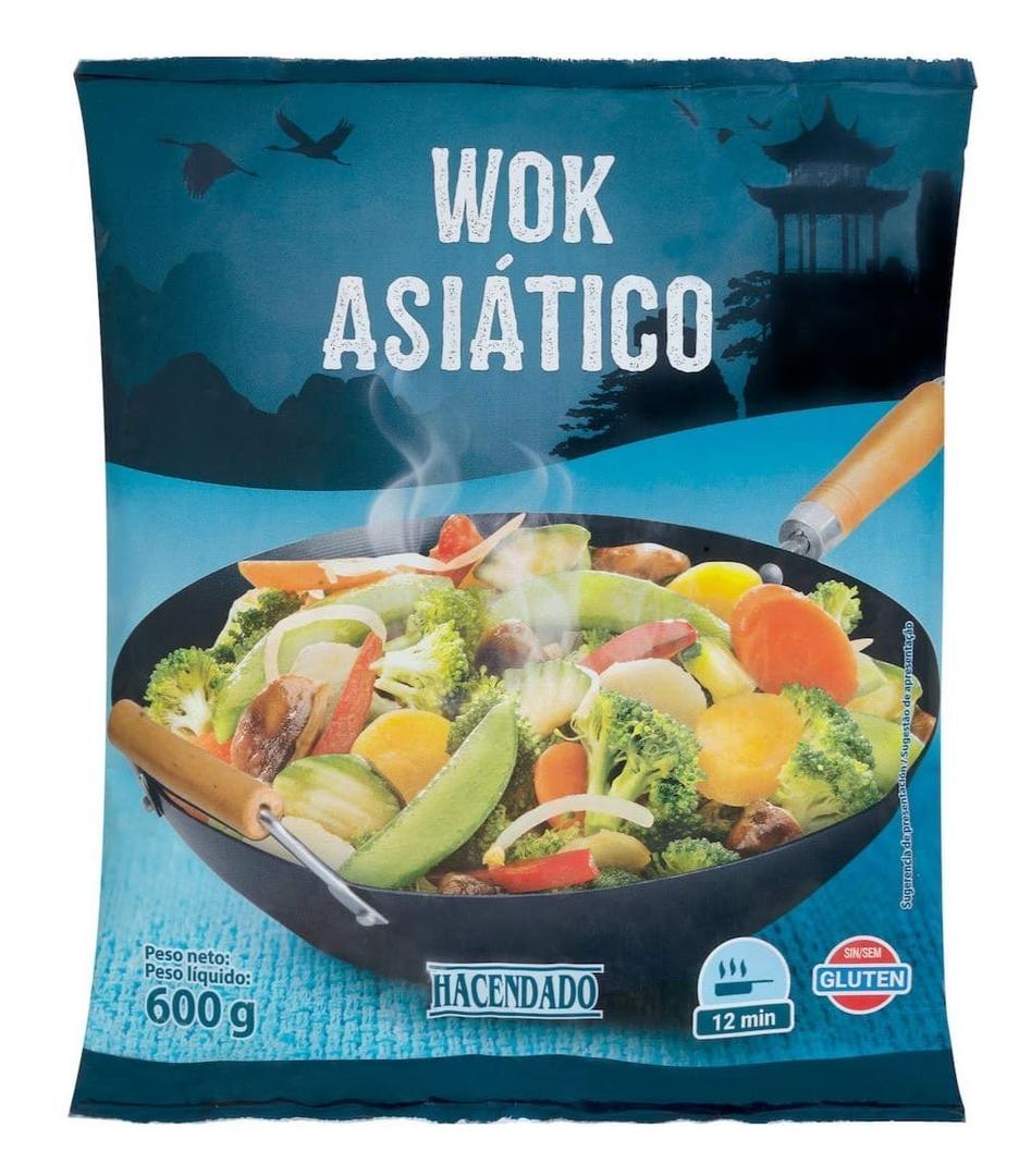Wok de verduras asiático ultracongelado