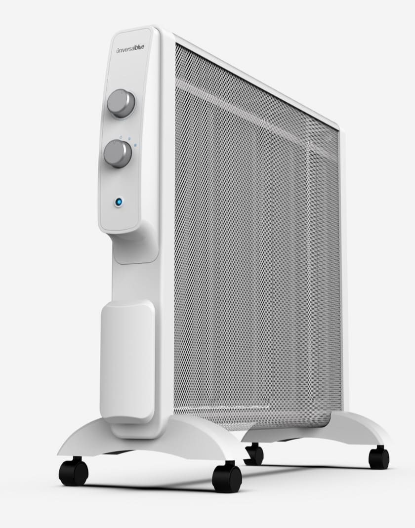 Radiador de mica de bajo consumo Universal Blue