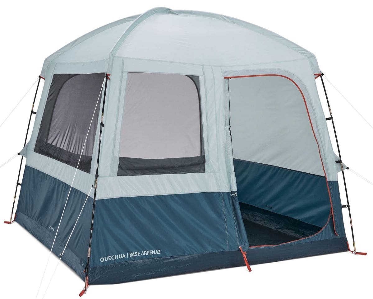 Carpa plegable con habitáculo para 6 personas, Arpenaz, base M Quechua