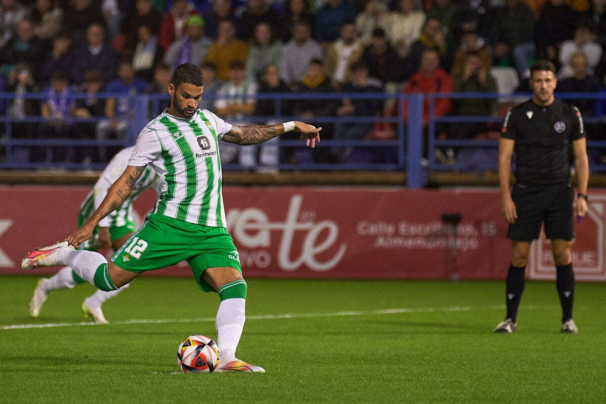 Gol de Willian José en el CD Hernán Cortés - Real Betis | Salvador López Medina para El MIRA