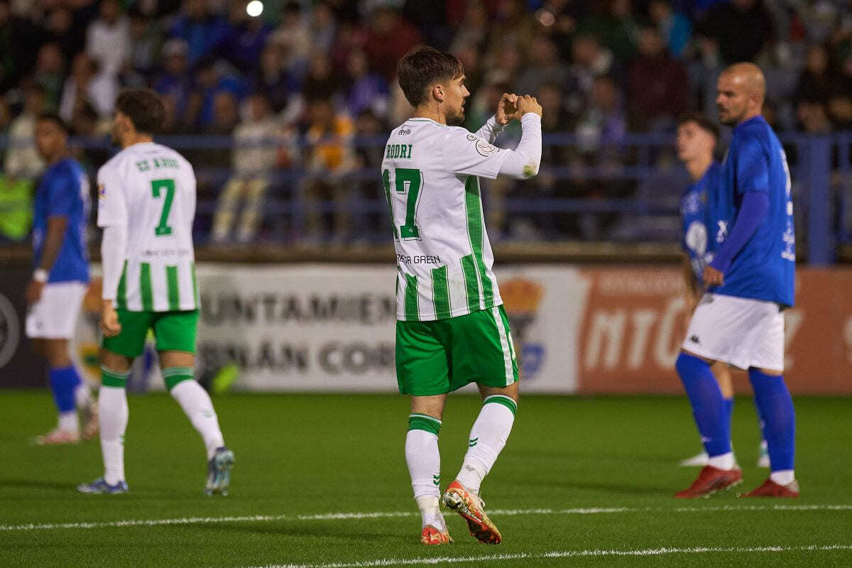 Gol de Rodri en el CD Hernán Cortés - Real Betis | Salvador López Medina para El MIRA
