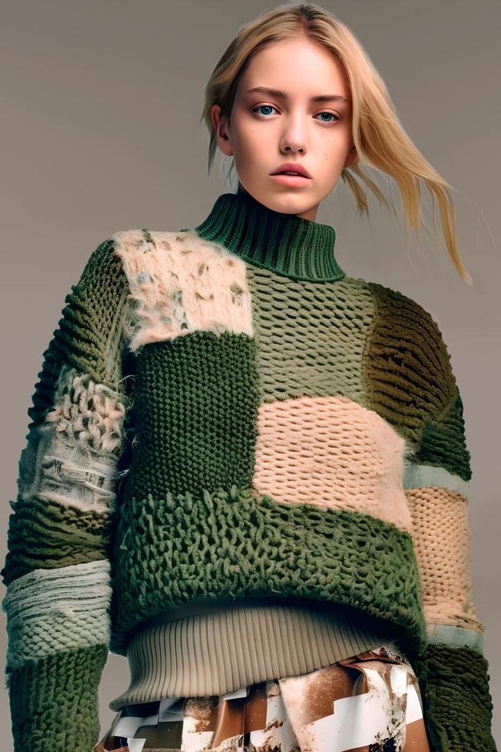 Jersey patchwork de Desigual