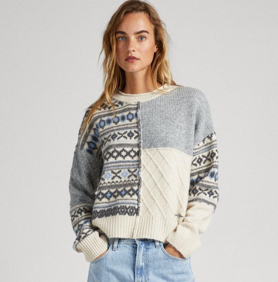 Jersey patchwork de Pepe Jeans