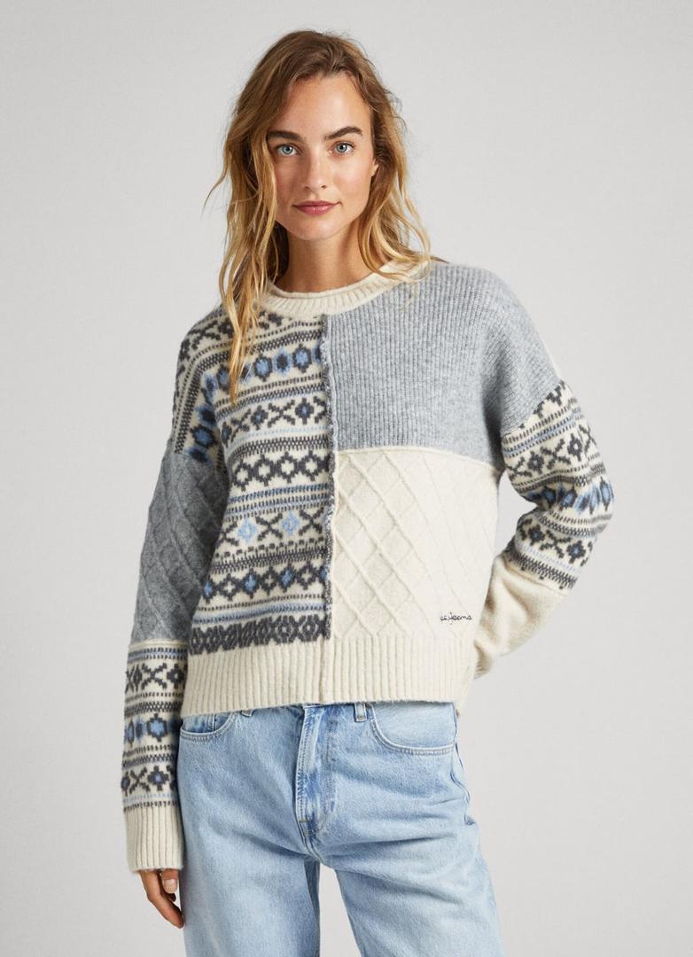 Jersey patchwork de Pepe Jeans