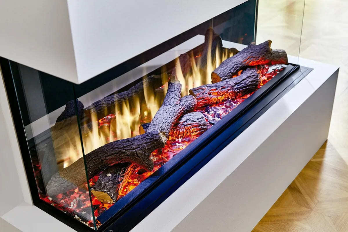 Chimenea eléctrica CH&JEN 4D i1500E Wifi de Leroy Merlin