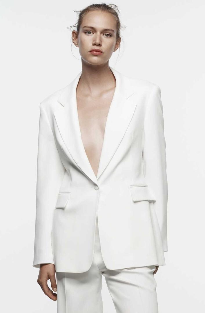 Blazer entallada de Zara