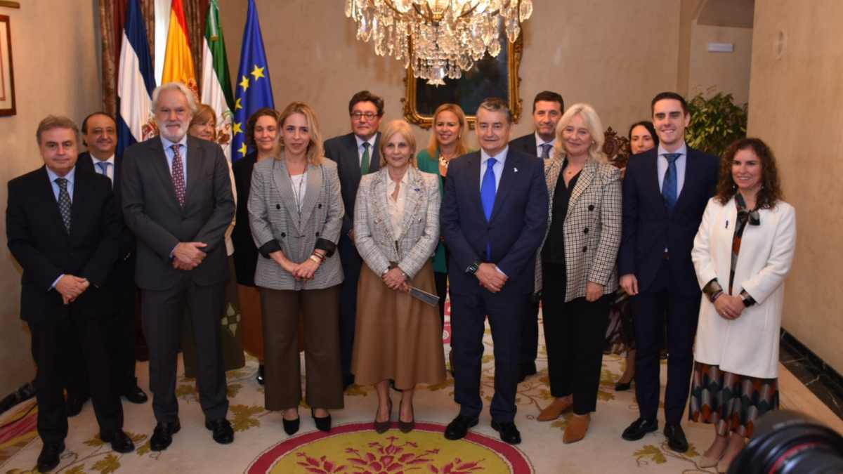 Visita institucional de Antonio Sanz al Ayuntamiento de Jerez | Foto: Noelia Herrera (Jonocla) para El MIRA