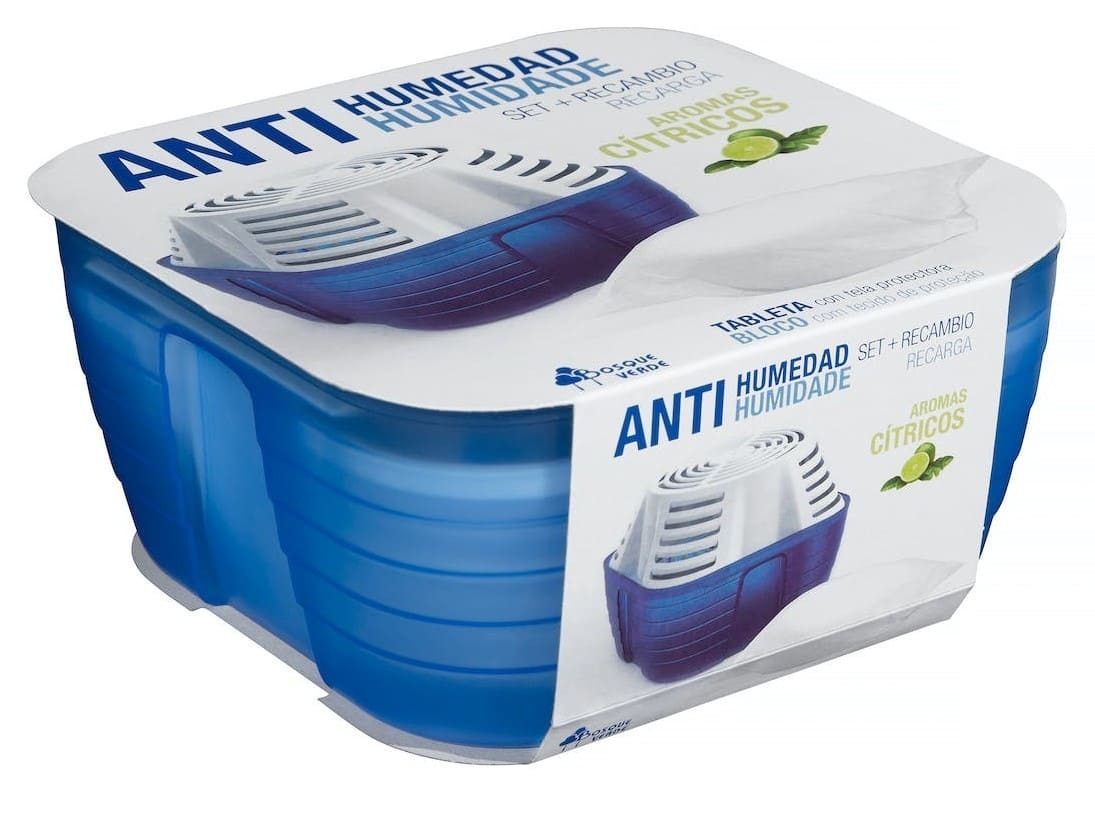Set antihumedad con aromas cítricos