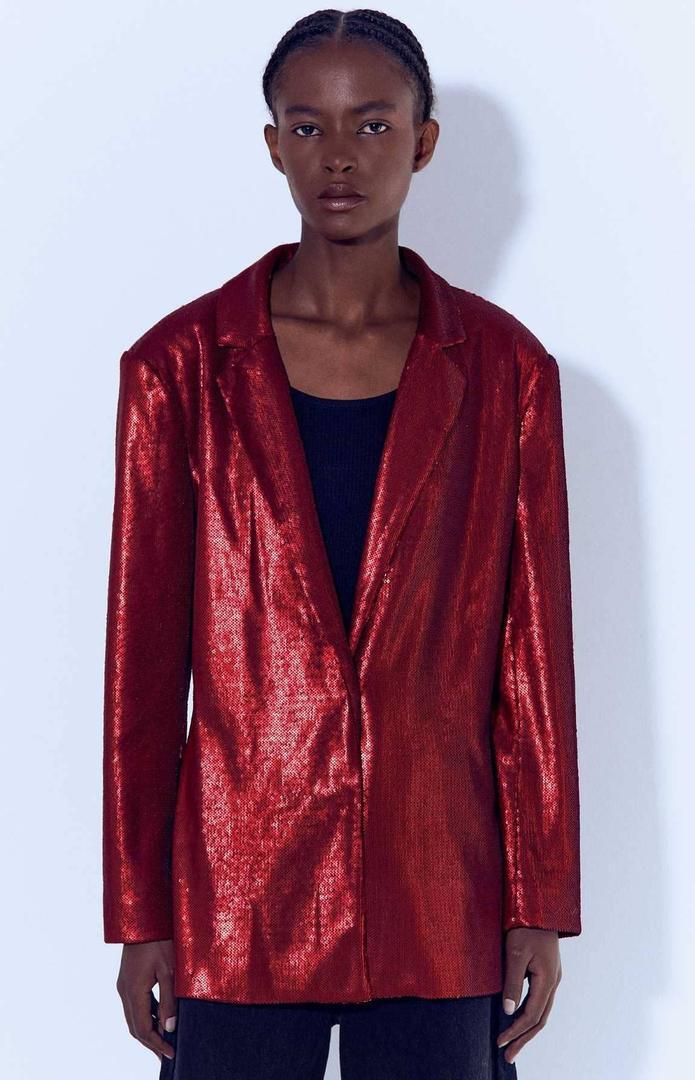 Blazer de lentejuelas de Parfois