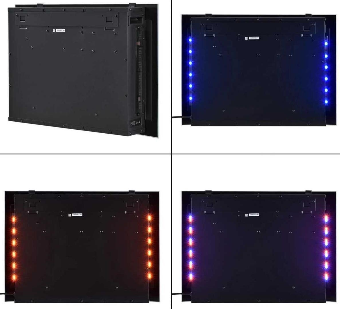 Chimenea eléctrica Termostato programable Blanco de Leroy Merlin