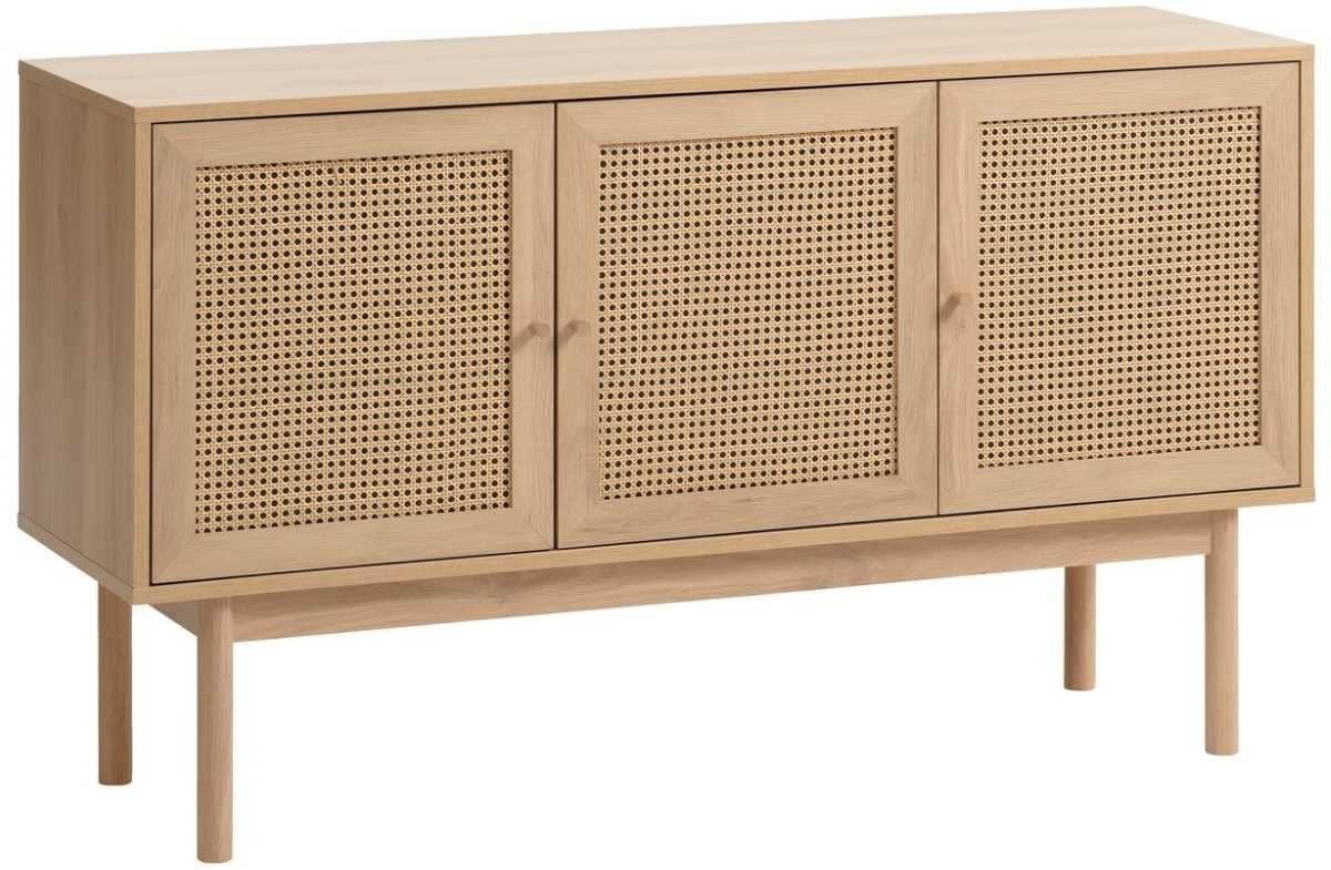 Aparador HALMSTAD 3 puertas color roble de JYSK