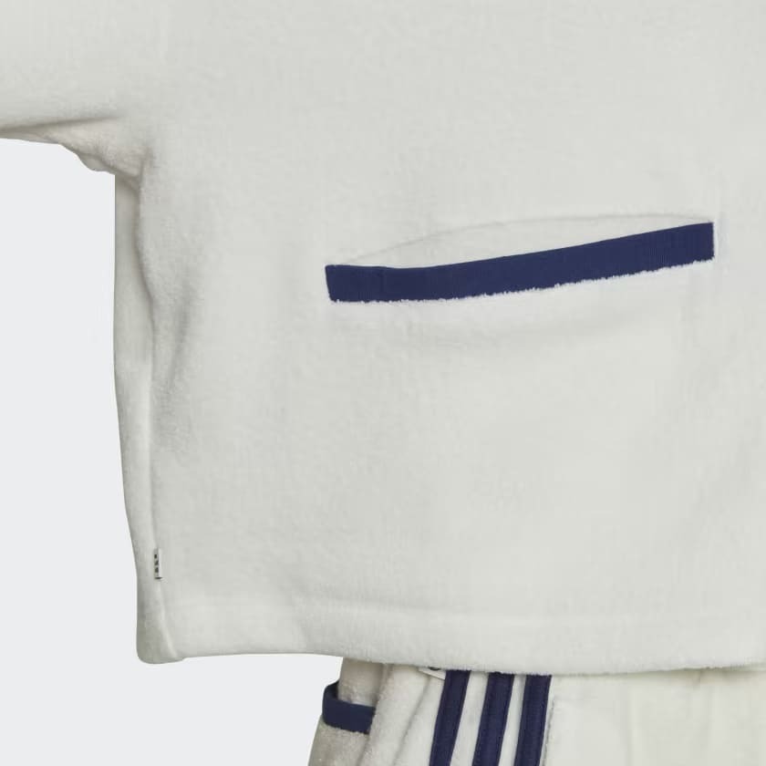 Chaqueta Crop Towel Terry de estilo vintage de Adidas