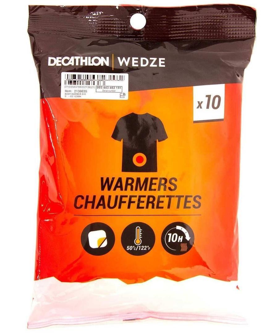 Calentadores cuerpo 10 unidades de Decathlon