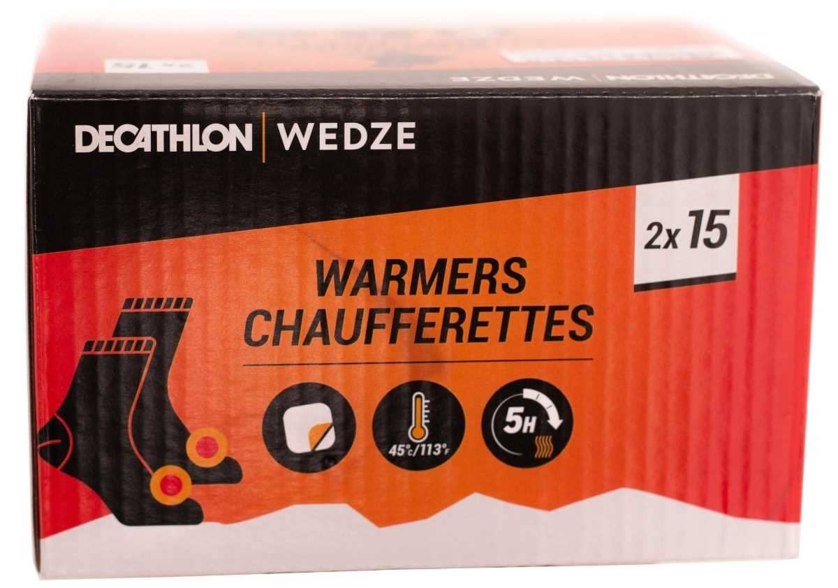 Parches calentadores para pies 30 unidades de Decathlon