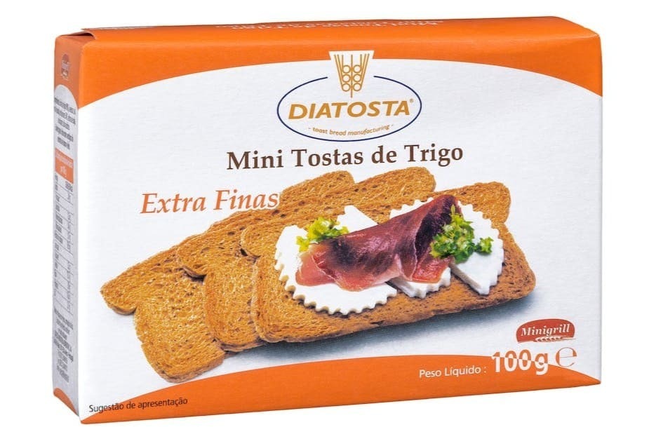 Mini tostadas de trigo Minigrill extra finas