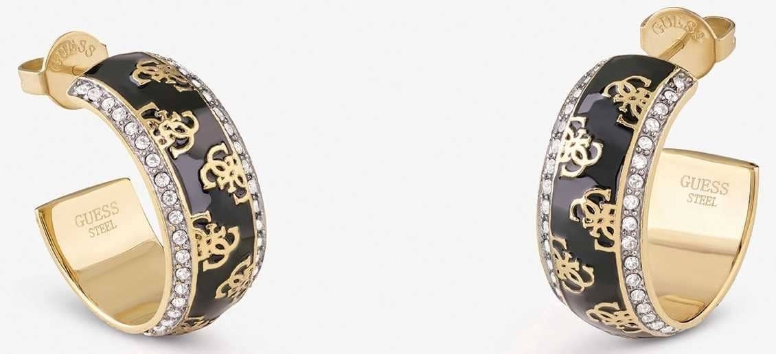 Aretes 4g loop de Guess