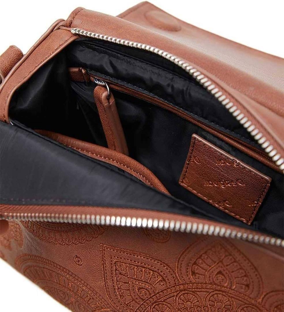 Desigual bolso de mano solapa asimétrica para mujer de Amazon