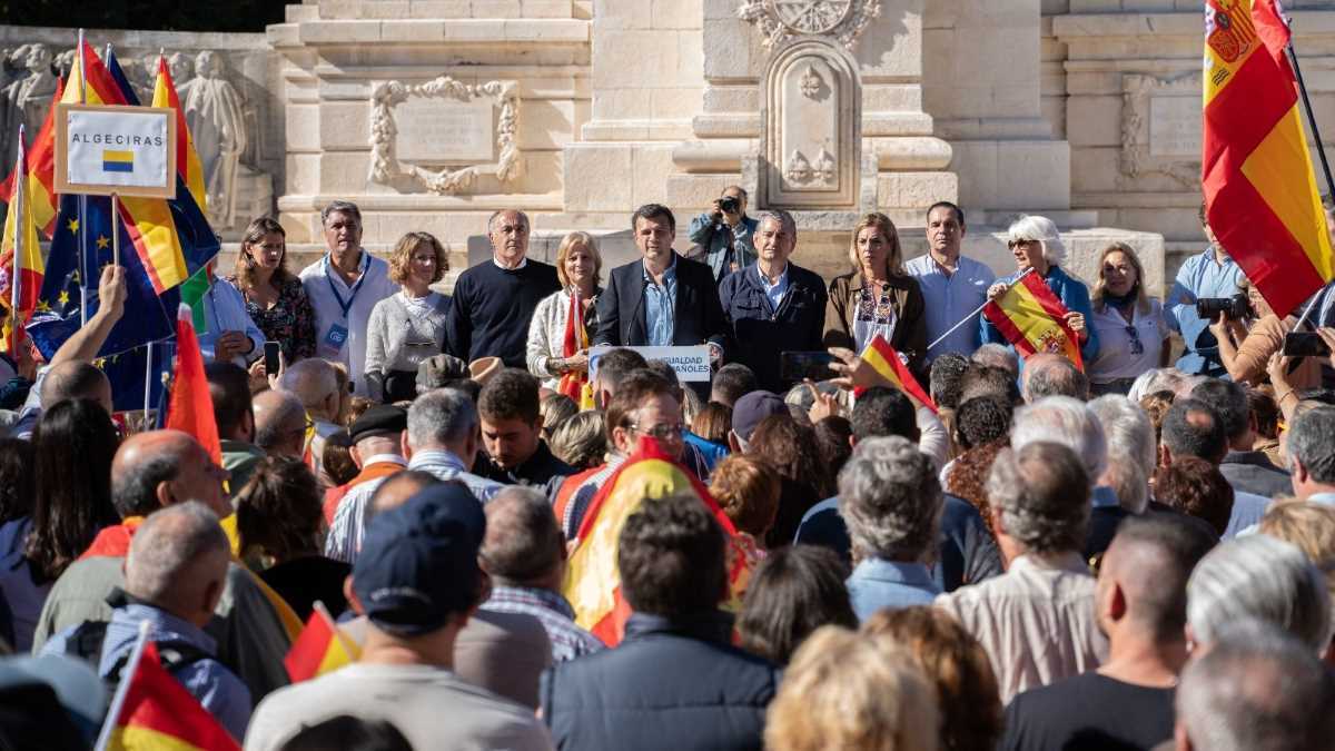 Manifestación contra la amnistía en Cádiz | El MIRA