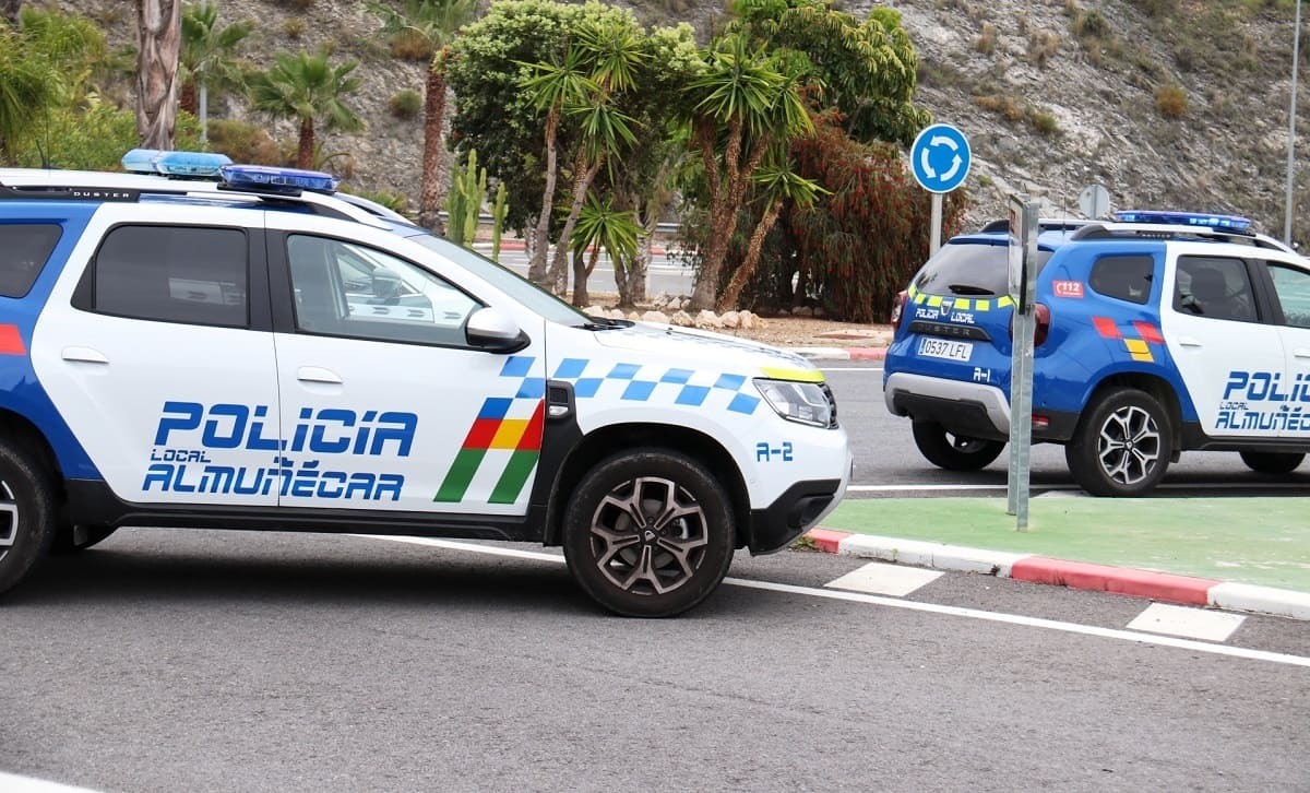Coche de la Policía Local de Almuñécar