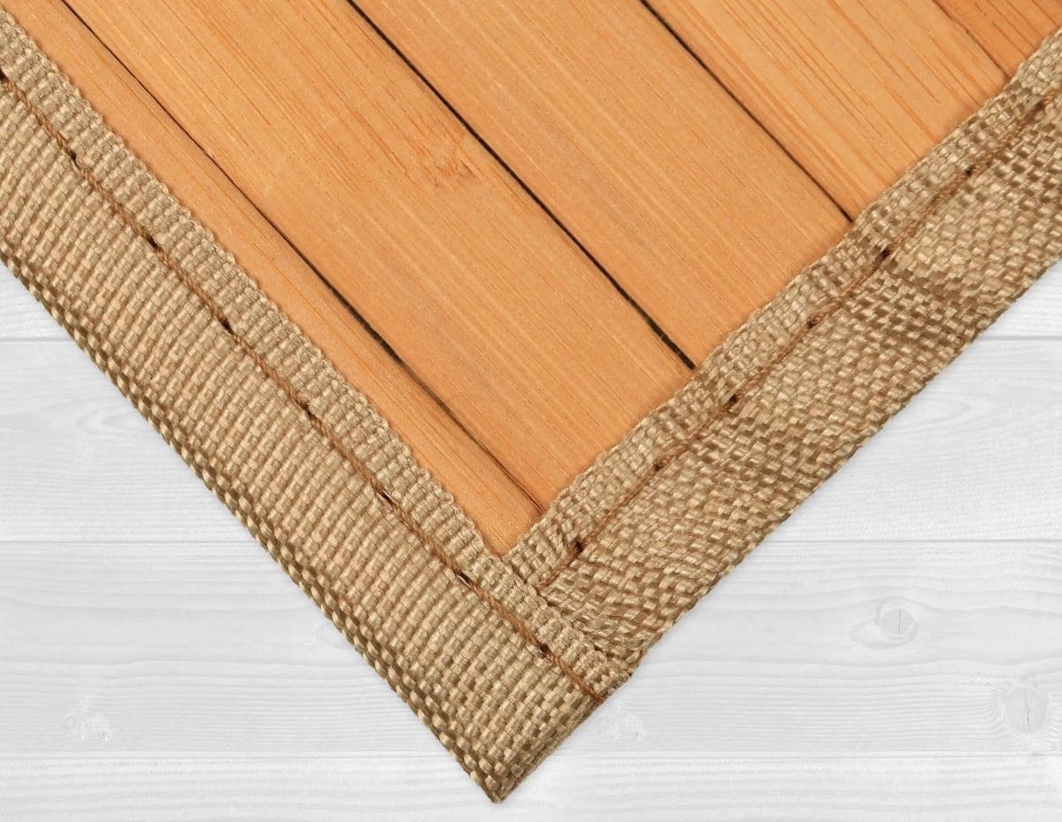 Alfombra pie de cama de bambú Dubai