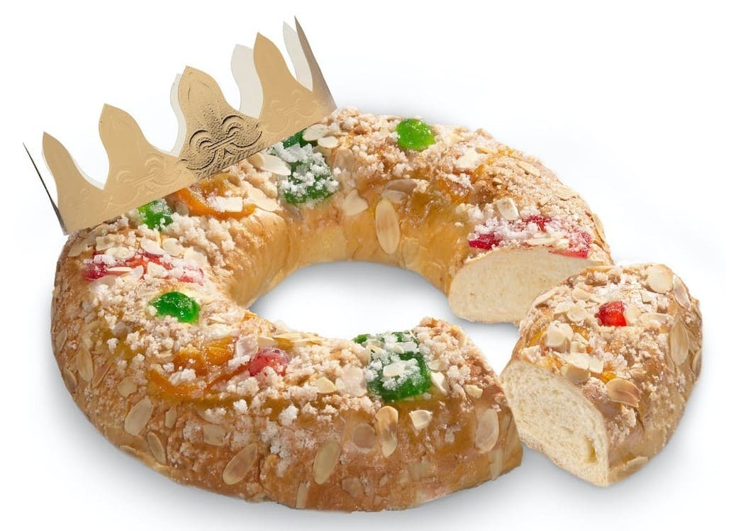 Roscón de reyes sin relleno congelado