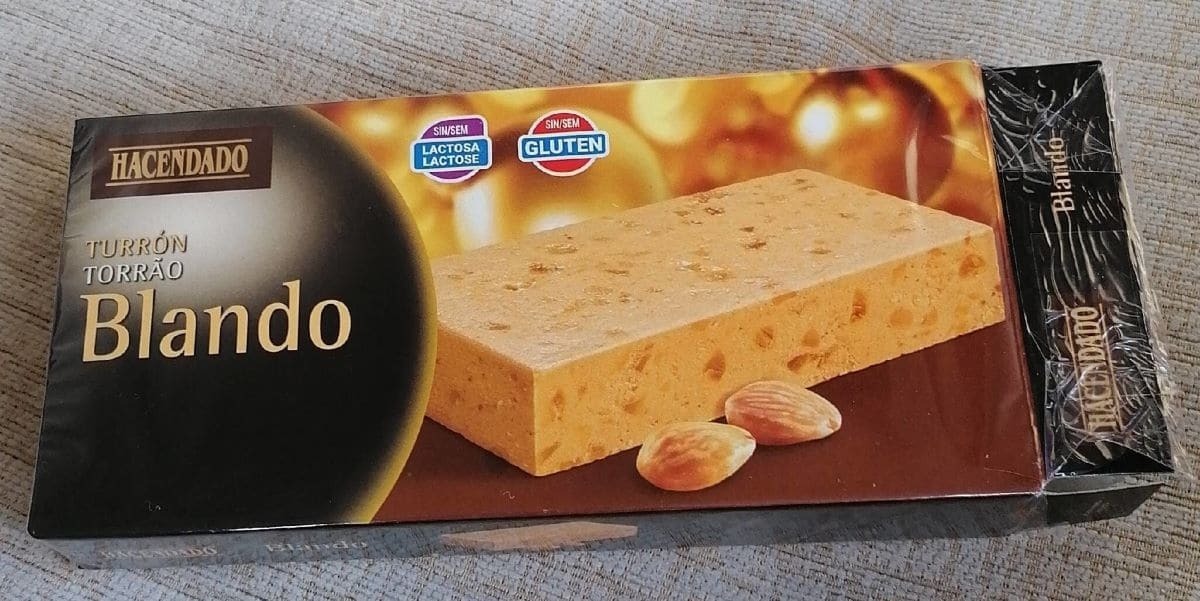 Turrón blando Hacendado