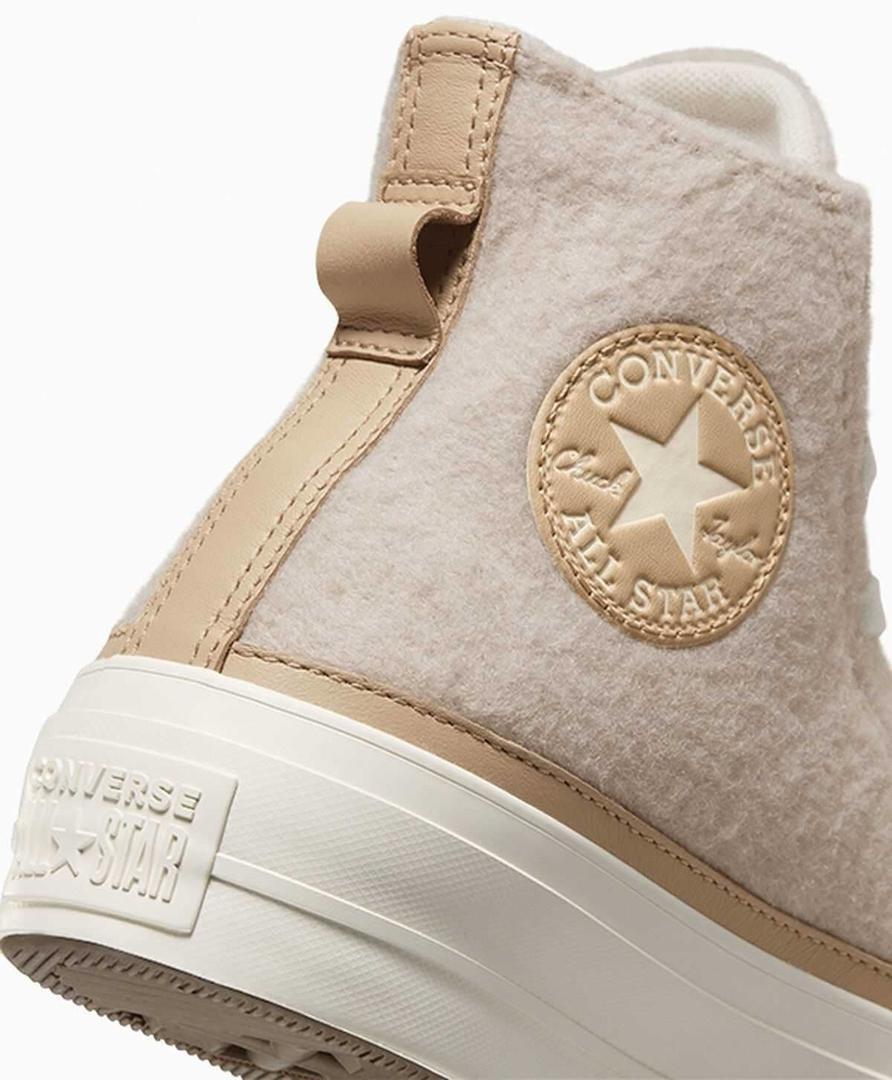 Chuck Taylor All Star Lift Platform Faux Mohair de Converse