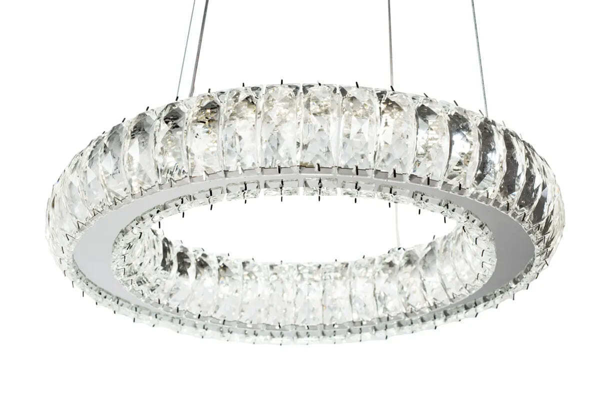 Lámpara de suspensión con cristal LED y control remoto de Leroy Merlin